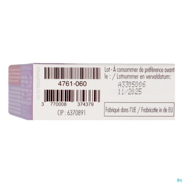 Packshot Vitacide Optimal Tabl 30