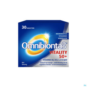 Packshot Omnibionta 3 Vitality 50+ Tabl 30