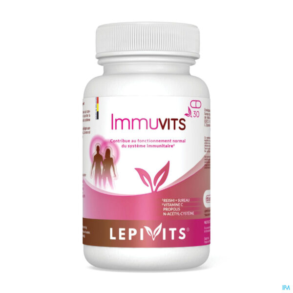 Productshot Lepivits Immuvits Caps 30