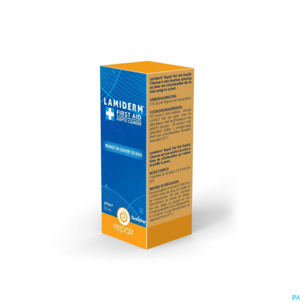 Packshot Lamiderm Repair First Aid Aseptic Clean.spray 50ml