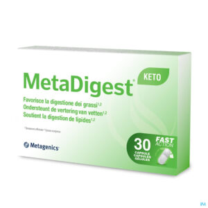 Packshot Metadigest Keto Caps 30 Metagenics