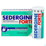 Productshot Sedergine Forte 1g Bruistabletten 20