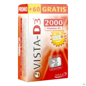 Packshot Vista D3 2000 Promo Smelttabl 120 + 60 Gratis