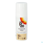 Productshot P20 Zonnecreme Sensitive Gezicht Spf50+ 50g