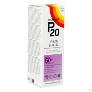 Packshot P20 Lotion Solaire Urban Shield Spf50+ 50g