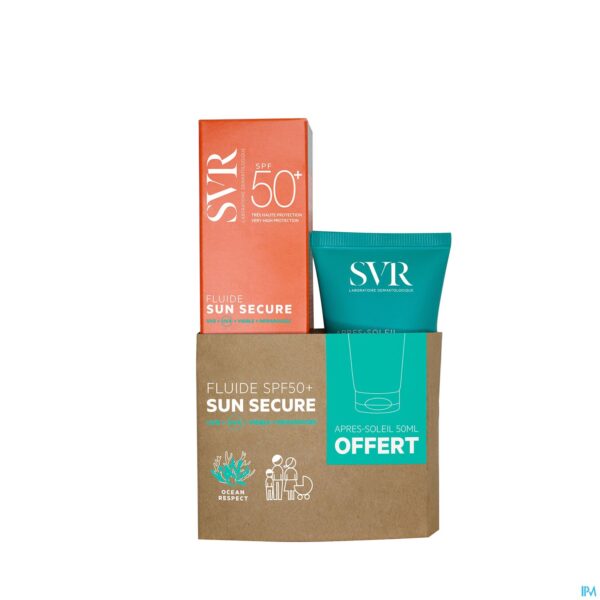 Productshot Svr Sleeve Sun Secure Fluide Ip50+&a/sun 50ml Grat
