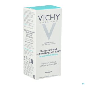Packshot Vichy Deo Intense Transpiratie 7 Dagen Creme 30ml