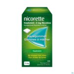 Packshot Nicorette Freshmint Kauwgom 105x2mg