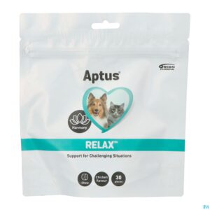 Packshot Aptus Relax Kauwtabl 30