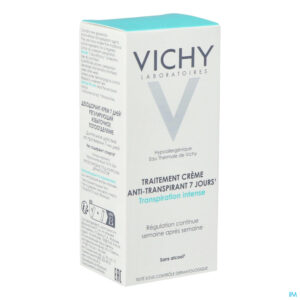 Packshot Vichy Deo Intense Transpiratie 7 Dagen Creme 30ml