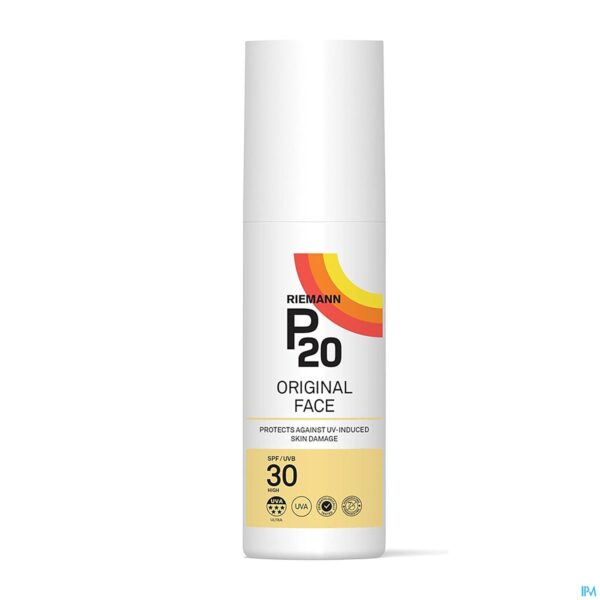 Productshot P20 Zonnecreme Gezicht Spf30 50g