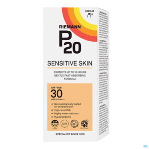 Packshot P20 Zonnecreme Sensitive Skin Spf30 200ml