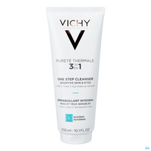 Packshot Vichy Pt 3in1 Makeup Verwijder.huid&ogen Gev.300ml