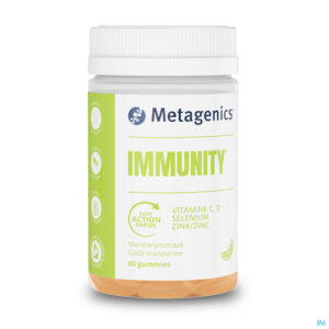 Packshot Immuniteit Mandarijn Gummies 60 Metagenics