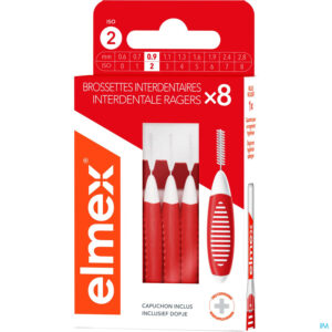 Packshot Elmex set Interdentale Borsteltjes Iso 2 0.9mm