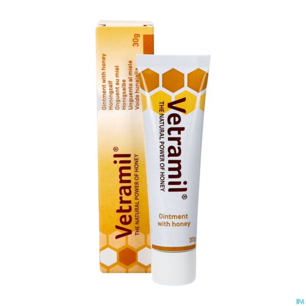Productshot Vetramil Honingzalf Tube 30g