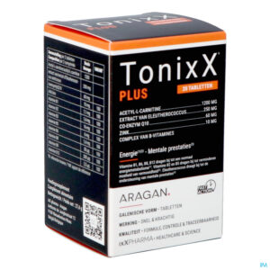 Packshot Tonixx Plus Tabl 20 Nf