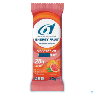 Packshot 6d Energy Fruit + Caffeine Grapefruit 12x32g