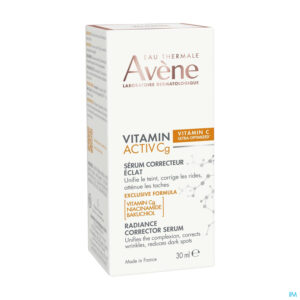 Packshot Avene Vitamine Activ Cg Corr.serum Stral Teint30ml