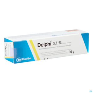 Packshot Delphi Creme Derm 1 X 30g 0,1%