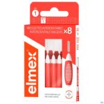 Packshot Elmex Set Interdentale Borsteltjes Iso 1 0,7mm 8