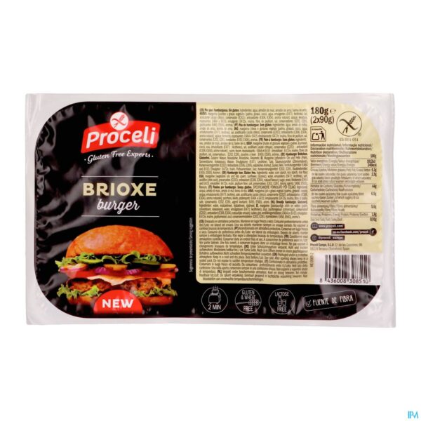 Packshot Proceli Brioxe Burger 2 X 90g 3523 Revogan