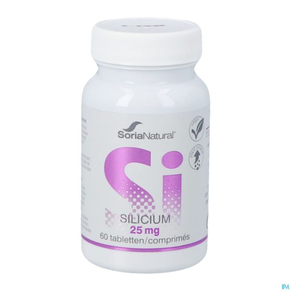 Packshot Soria Silicium 25mg Tabl 60