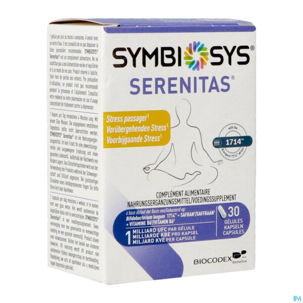 Packshot Serenitas Symbiosys Caps 30