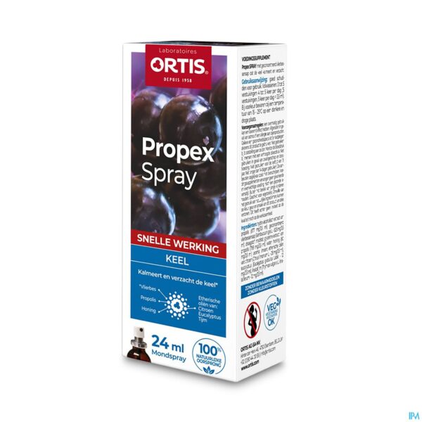 Packshot Ortis Propex Keel Spray 24ml Nf Packshot Ortis Propex Keel Spray 24ml Nf
