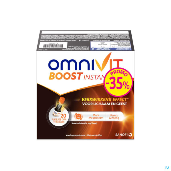 Packshot Omnivit Boost Instant             Fl 20 Promo -35%