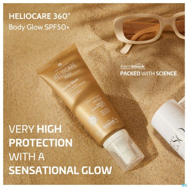 Lifestyle_image Heliocare 360° Body Glow Spf50+ Tube 100ml