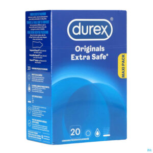 Packshot Durex Extra Safe Condoms 20