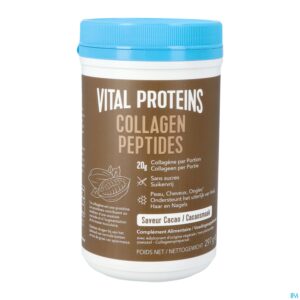 Packshot Vital Proteins Collagen Peptides Cacao Pdr 297g