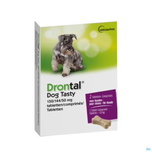 Packshot Drontal Tasty Bone 150/144/5mg 10kg Dog Comp 2