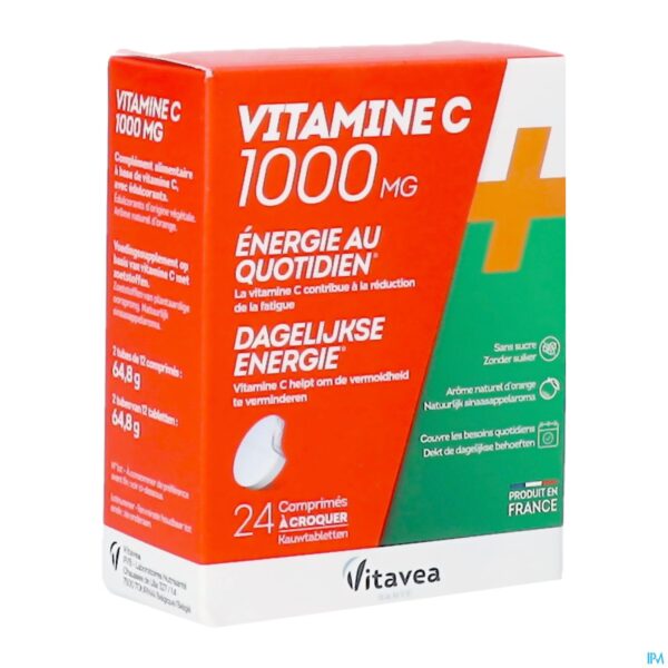 Packshot Vitavea Sante Vitamine C 1000mg Kauwtabl 24 Packshot Vitavea Sante Vitamine C 1000mg Kauwtabl 24
