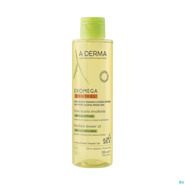 Packshot Aderma Exomega Control Emolierende Wasolie 200ml