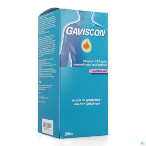 Packshot Gaviscon Anijs Susp Buv 500ml