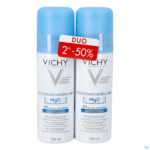 Packshot Vichy Deo Mineraal Spray 48u Duo 2x125ml