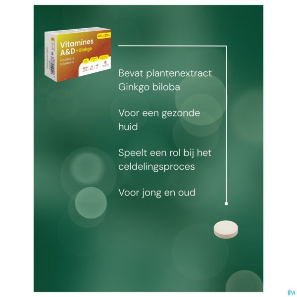 Lifestyle_image Nutritic Vitamines A&d+gin. Tabl30+15 7733 Revogan