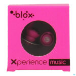 Packshot Blox Music Oordoppen Fluo Roze 1 Paar