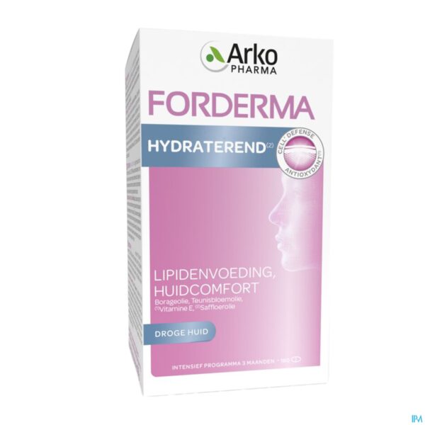 Packshot Forderma Hydraterend Caps 180