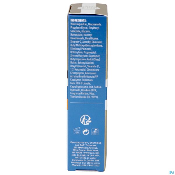 Packshot Roc Multi Correxion Even Tone+lift Mois.spf30 50ml