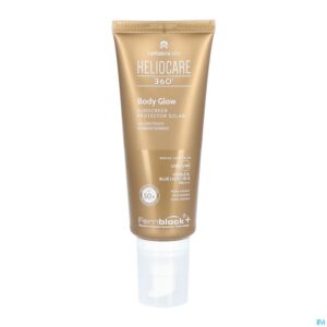 Packshot Heliocare 360° Body Glow Spf50+ Tube 100ml