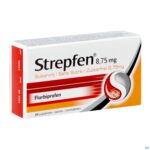 Packshot Strepfen 8,75mg Z/suiker Zuigtabl 24