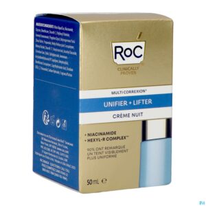 Packshot Roc Multi Correxion Even Tone+lift Nachtcreme 50ml