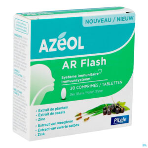 Packshot Azeol Ar Flash Tabl 30