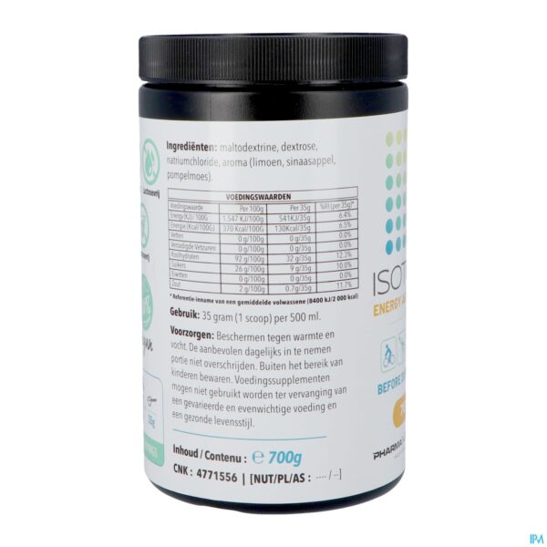 Packshot Sport Isotone Energy Agrum Drink700g Pharmanutrics
