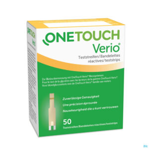 Packshot OneTouch Verio Teststrips (50)
