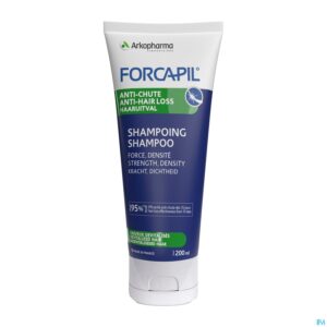Packshot Forcapil Shampoo Tegen Haaruitval Tube 200ml