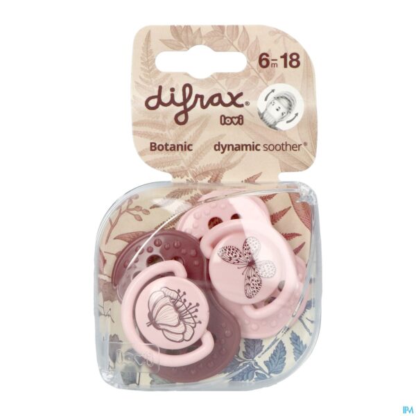 Packshot Difrax Fopspeen Dynamic Botanic 6-18m 2